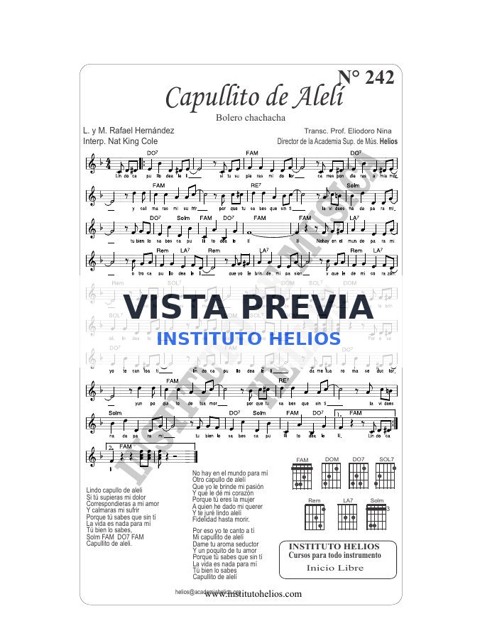 Vista previa de Capullito de Alelí